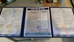 Good sandwich, I'd go back to try something else

Interesting Menu, I chose the Ruben Sandwich. 

I would not get it again. It was sloppy to eat, and had too much tofu IMO

Place was clean, and crowded. 

If I am ever back in the area, I will try something else on the menu at Monty's Blue Plate Diner in Madison