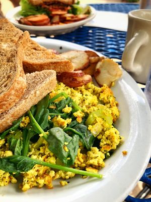 Tofu Scramble at Monty's Blue Plate Diner in Madison