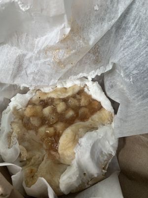 apple danish to-go!   at Mother Fool's Coffeehouse in Madison