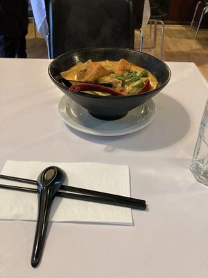 Laksa  at Vegie Hut in Box Hill