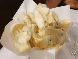 Vegie crackers  at Vegie Hut in Box Hill