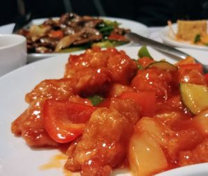 Sweet n sour soy at Vegie Hut in Box Hill