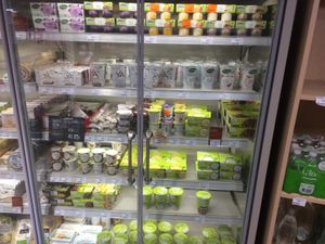 Refrigerated goods part 3 at Naturalia Vegan - Richer in Paris