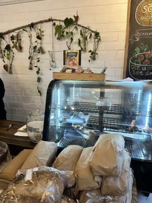 Health food store  at Soya Nutribar in San Salvador