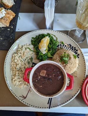 Feijoada at Vegan Vegan in Rio De Janeiro