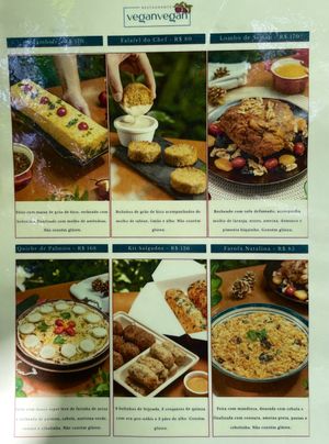 Special Menu for Xmas and New Year’s Eve.  at Vegan Vegan in Rio De Janeiro