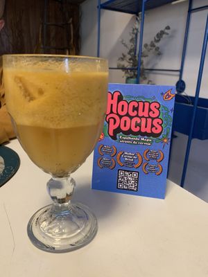Passion fruit with carrots   at Vegan Vegan in Rio De Janeiro