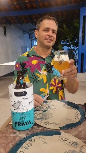 Best beer ever at Vegan Vegan in Rio De Janeiro