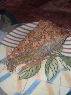 Torta de banana at Vegan Vegan in Rio De Janeiro