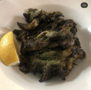 Off The Grill (grilled oyster mushrooms) at Veganized in New Brunswick