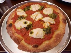 Margherita Pizza at Veganized in New Brunswick