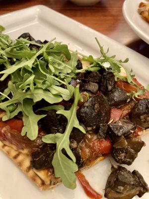 Philly Flatbread   at Veganized in New Brunswick