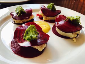 Raw-violi at Veganized in New Brunswick