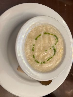 Cauliflower Soup at Veganized in New Brunswick
