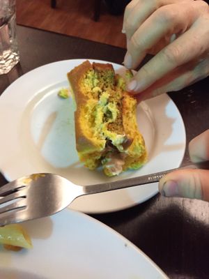 Vegan hot dog  at Veganized in New Brunswick