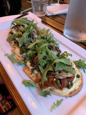 Cauli-fornia flatbread  at Veganized in New Brunswick