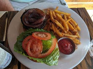 Burger at Veganized in New Brunswick