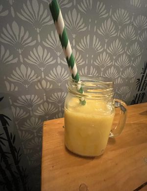 Mango lassi   at Its Mirchi Healthy Indian in Paddington