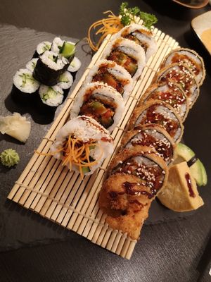 Sushi (vegan) at Markt 28 in Kaiserslautern