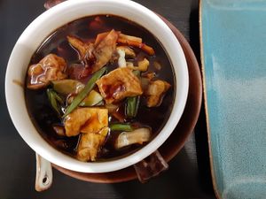 Bean curd with tofu at Markt 28 in Kaiserslautern