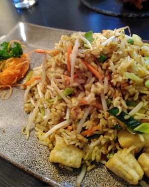 Nasi Goreng vegan #Veganuary at Markt 28 in Kaiserslautern
