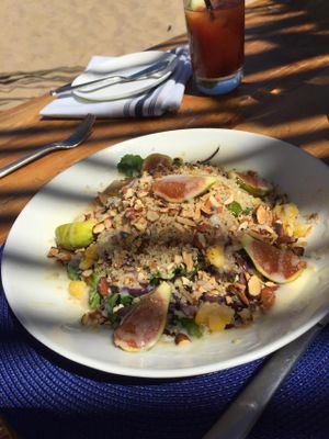 Quinoa salad at La Susana in Jose Ignacio