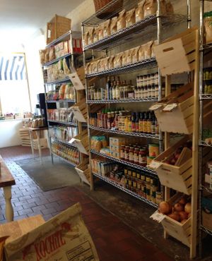 Inside of store at Haymaker's Corner Store in Brooklyn