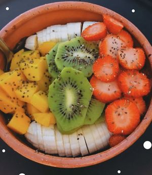 açaí paradise at Baruc Natural in Florianopolis