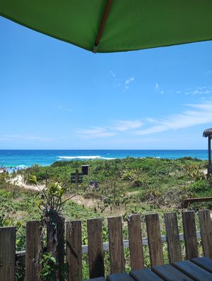 ... A paradisiac day... Blue water... at Baruc Natural in Florianopolis