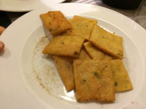 Vegan penne bread.  at Mercadante Specialites Siciliennes in Nimes