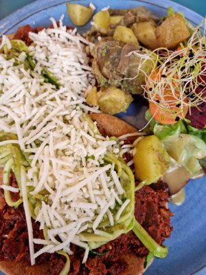 Pancake salé vegan (bolognaise) at Pancake Fever in Caen