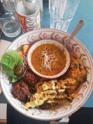 Yoda bowl at Pancake Fever in Caen