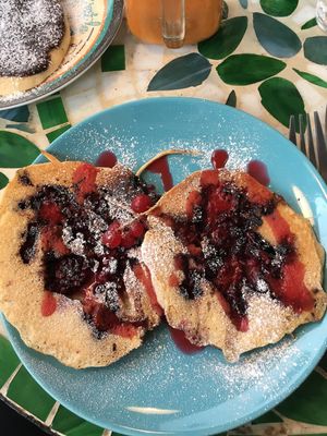 Lady Di pancakes  at Pancake Fever in Caen