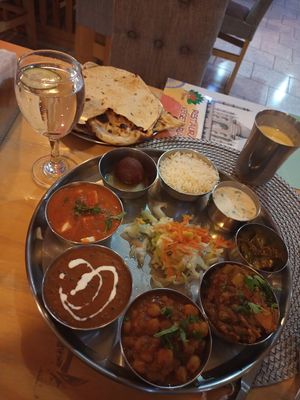 Todo muy rico, un buen ambiente, el personal muy amable, me encantó at India Town in Mexico City