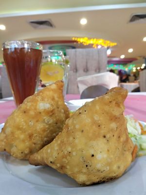 Samosa at India Town in Mexico City