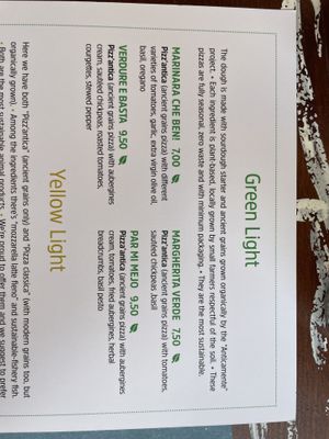 Menü   at Pizzeria Capri in Jesolo