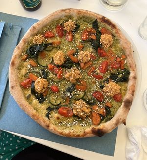 Vegan Pizza   at Pizzeria Capri in Jesolo