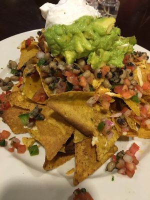 Vegan nachos at Busboys and Poets - Carroll St in Washington