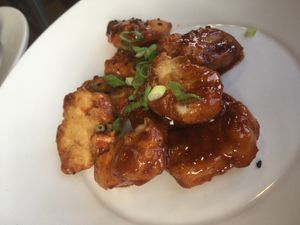 Barbecue Bites (vegan) at Busboys and Poets - Carroll St in Washington