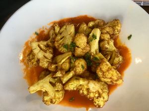 Fried Cauliflower (vegan) at Busboys and Poets - Carroll St in Washington