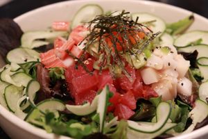 Sushi Bar at Momoyaki in Gainesville