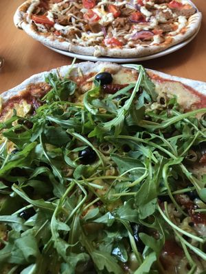 Glutenfreie Pizzen at Vistro in Hamburg