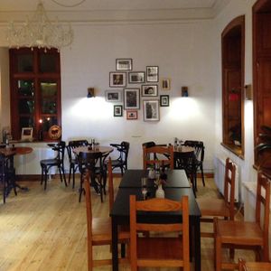 the redecorated vistro at Vistro in Hamburg