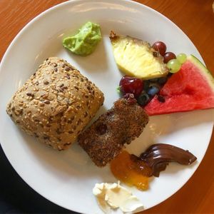 And this is the last brunch buffet plate at Vistro in Hamburg