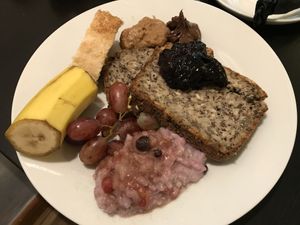 A selection from the sweet buffet at Vistro in Hamburg