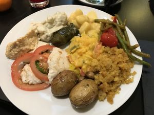 More from the savory buffet at Vistro in Hamburg