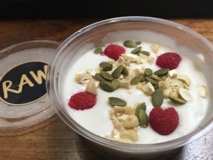 Raw Chia Pudding at Mana! Raw in Hong Kong Island