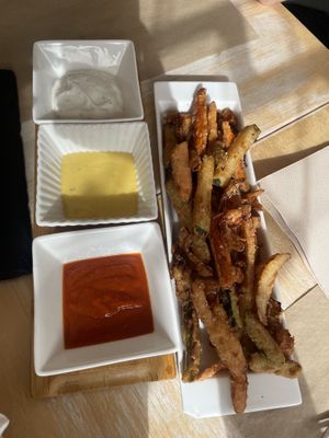 Tempura de verduras  at El Retiro de Isidora in Aranda De Duero