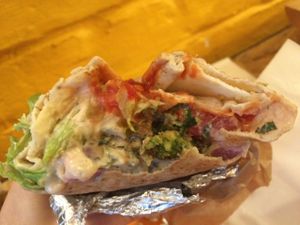 jalapeño falafel - amazing  at Mango Vegan Street Food - Bracka in Warsaw