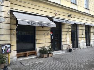 outside  at Mango Vegan Street Food - Bracka in Warsaw
